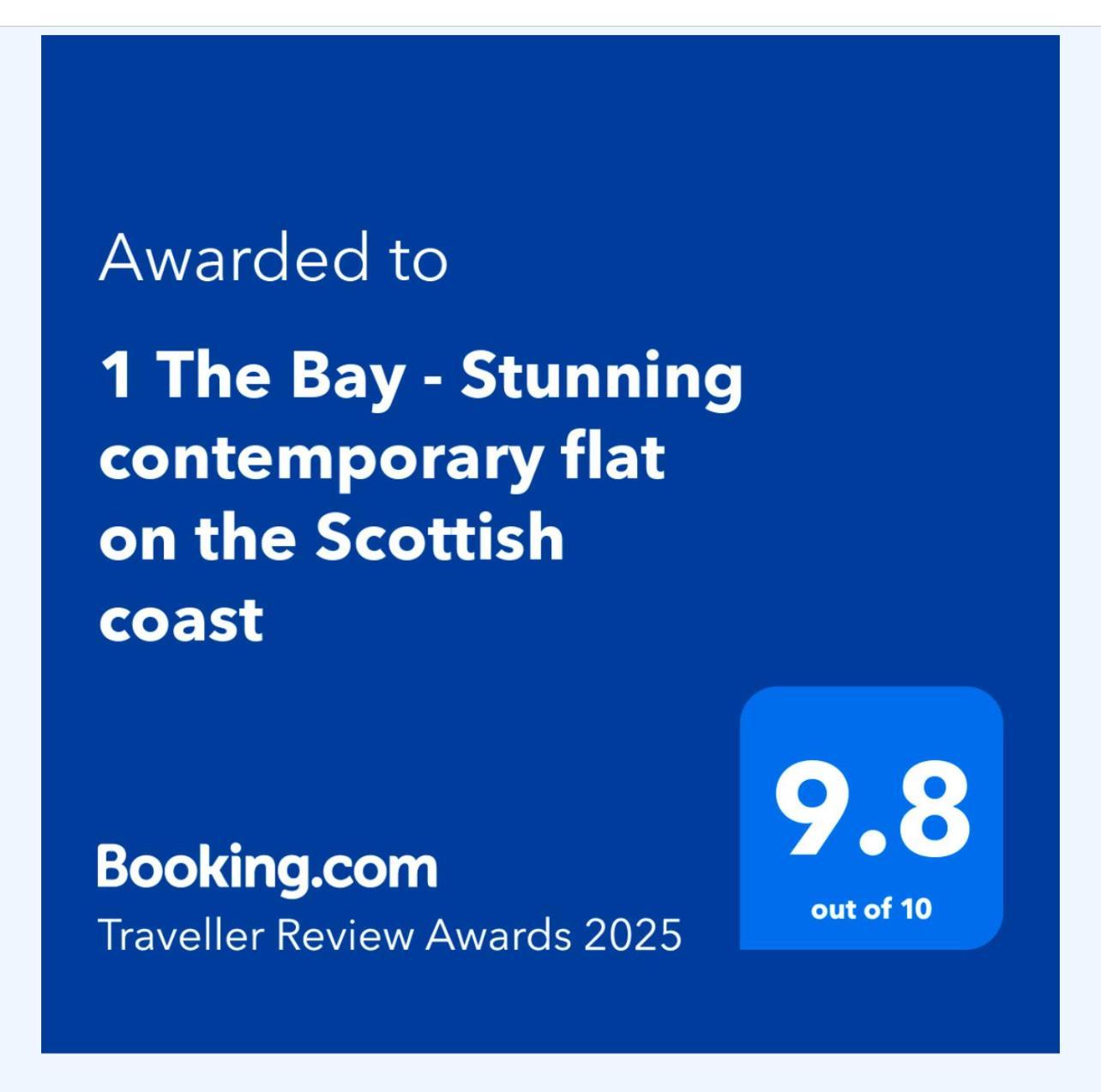 1 The Bay - Stunning Contemporary Flat On The Scottish Coast Apartment Coldingham Luaran gambar
